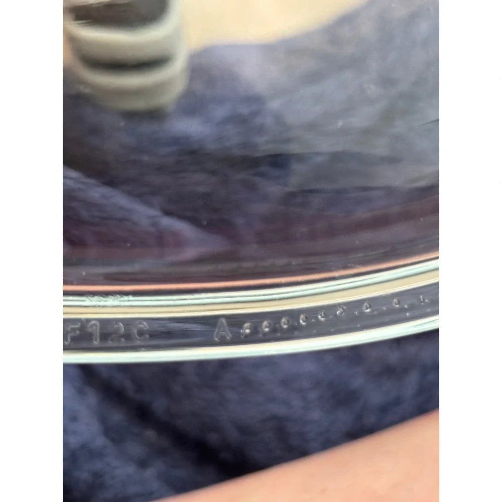 Pyrex F-12-C Clear Oval Glass Casserole Replacement Lid F12C 31
